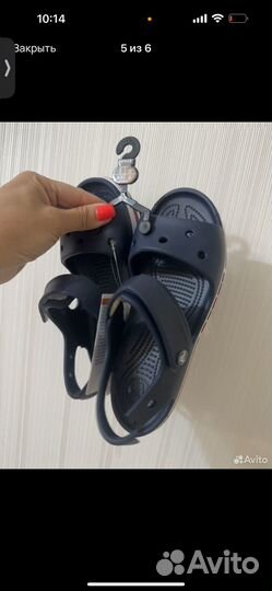 Crocs сандалии новые j3