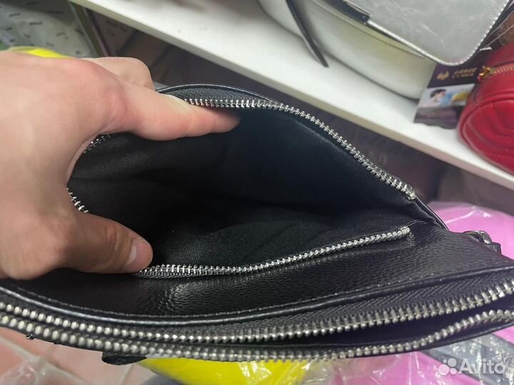 Сумка gucci мужская натуральная кожа