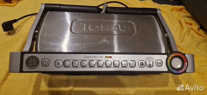 Гриль tefal optigrill xl