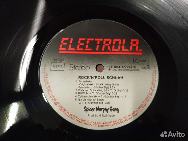 Spider Murphy Gang фирменный винил