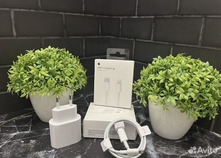 Оригинальная зарядка на iPhone (20w) + гарантия