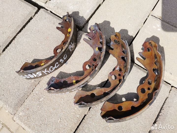 Запчасти, колодки задние тормозные
