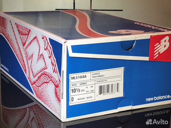 New Balance ML574 (US10.5) Индонезия. Из США