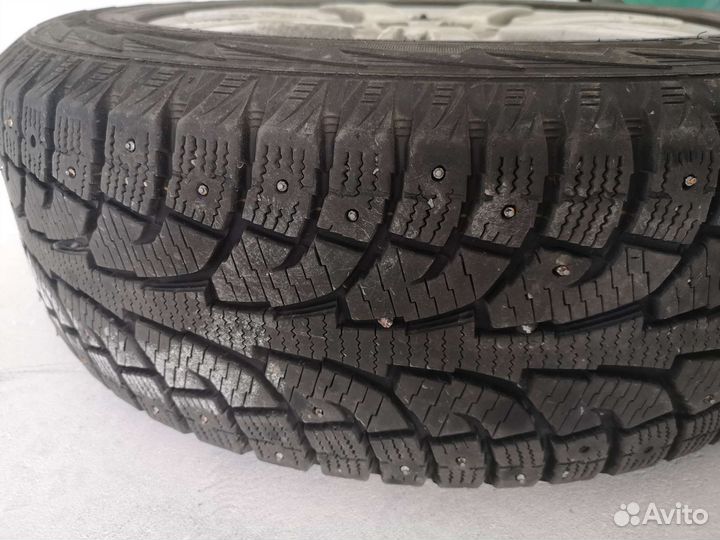Диски LegeArtis R18 + зимняя резина Hankook (шипы)