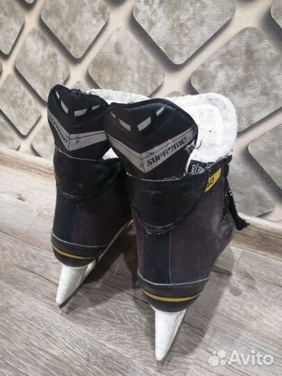 Хоккейные коньки bauer детские