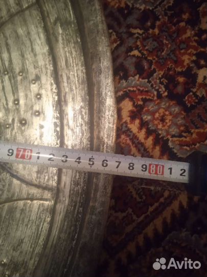 Старинный большой поднос