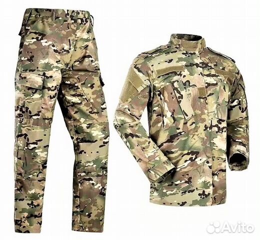 Боевой Рипстоп Олива/Мультикам 48-54