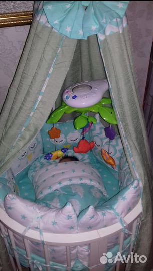 Кровать детская трансформер + полный комплект