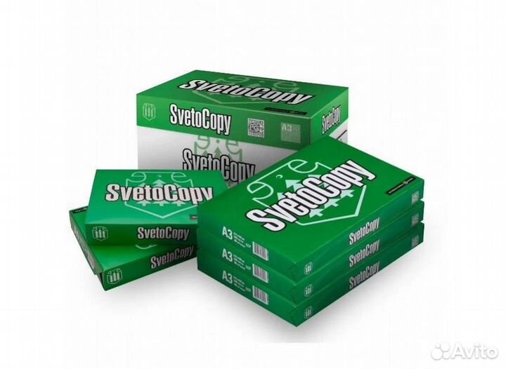 Бумага офисная А4 SvetoCopy (доставка по городу)