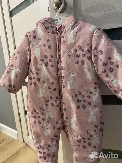 Комбинезон демисезонный для девочки 68