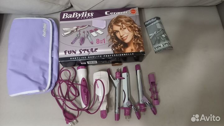 Стайлеры для волос BaByliss (Франция) набор 8 в1