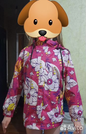 Ветровка для девочки