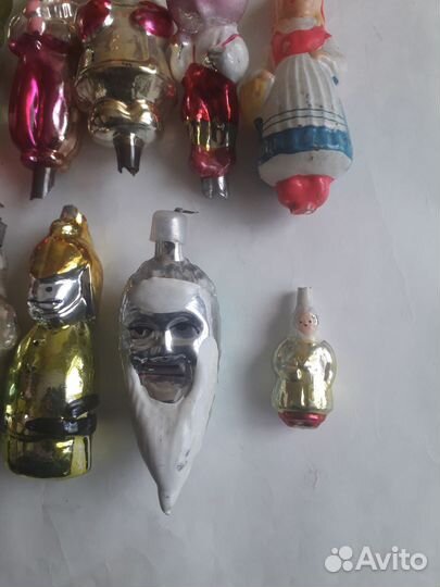 Елочные игрушки СССР