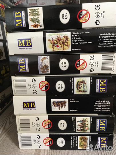 Master box модели