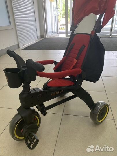 Трехколесный складной велосипед Luxmom