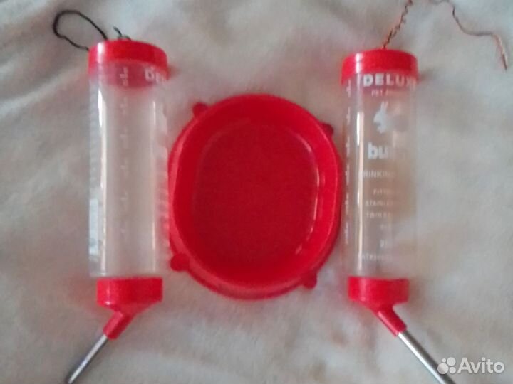 Поилки и миски для грызунов