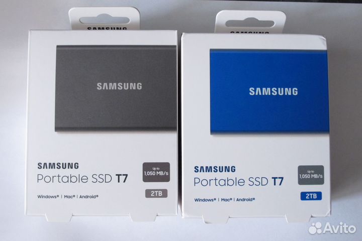 Samsung Portable SSD T7 2Tb новый