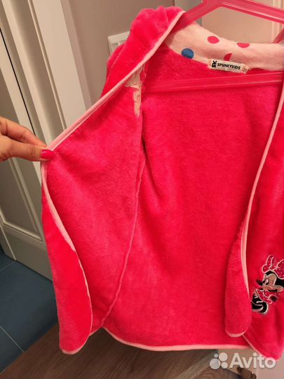 Детский махровый халат 120 см