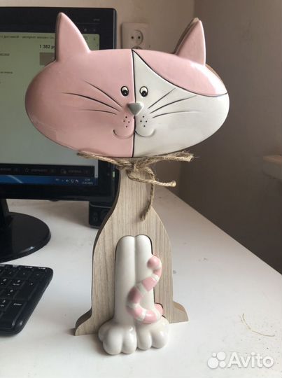 Фигурка декоративная «Кот» новая