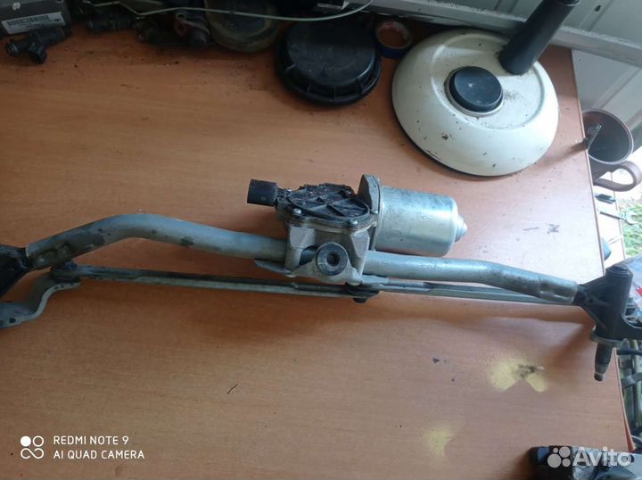 Трапеция моторчик дворников Skoda Fabia 2