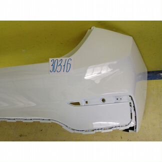 Hyundai Solaris Бампер задний цвет белый PGU