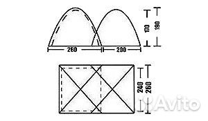 Палатка 4-х местная Canadian Camper Grand Canyon