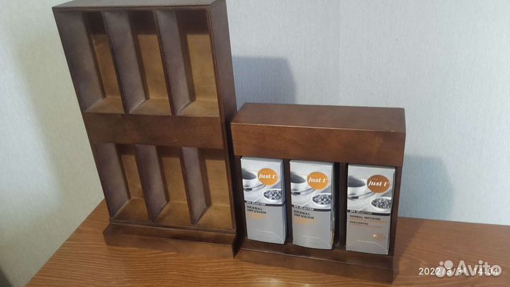 Бокс под чай. Фанера