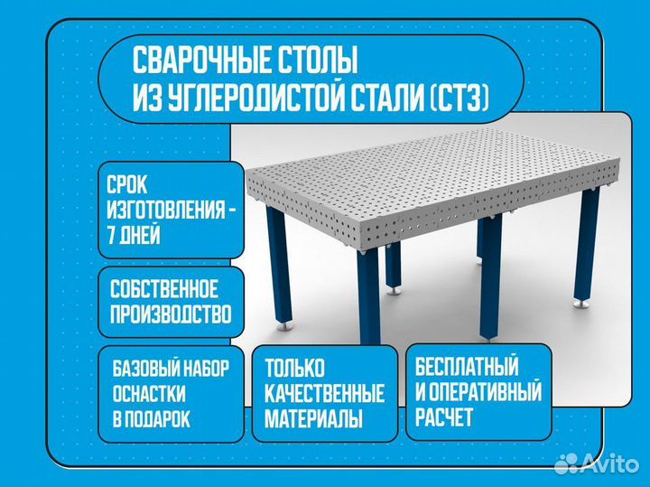 Сварочный стол 3d от производителя с доставкой