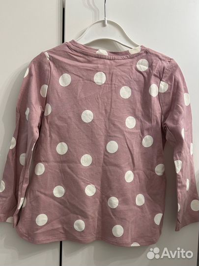 Новый лонгслив H&M кофточка с единорогом пайетки