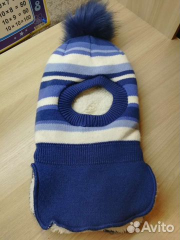 Шапка шлем детская