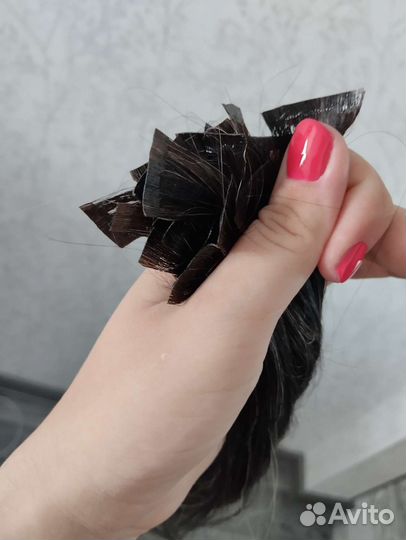 Волосы натуральные