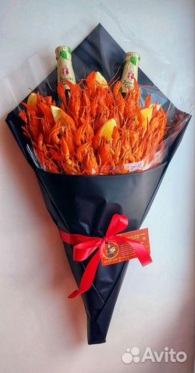 Букет из раков. Корпаративные подарки