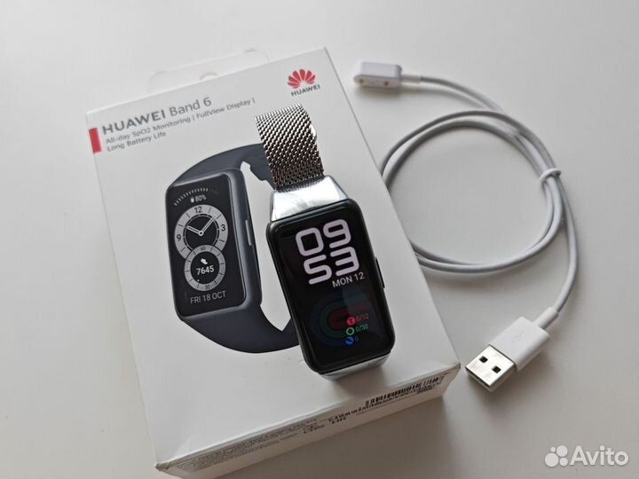 Фитнес браслет huawei band 6