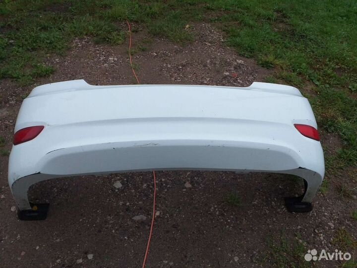 Бампер задний Hyundai Solaris седан б/у