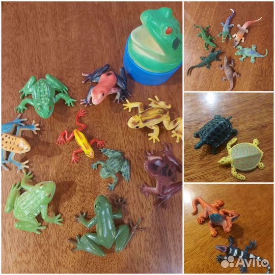 Рептилии и домашние животные (фигурки )