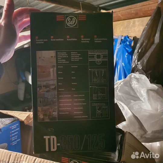 Канальный вентилятор Soler & Palau TD 350/125