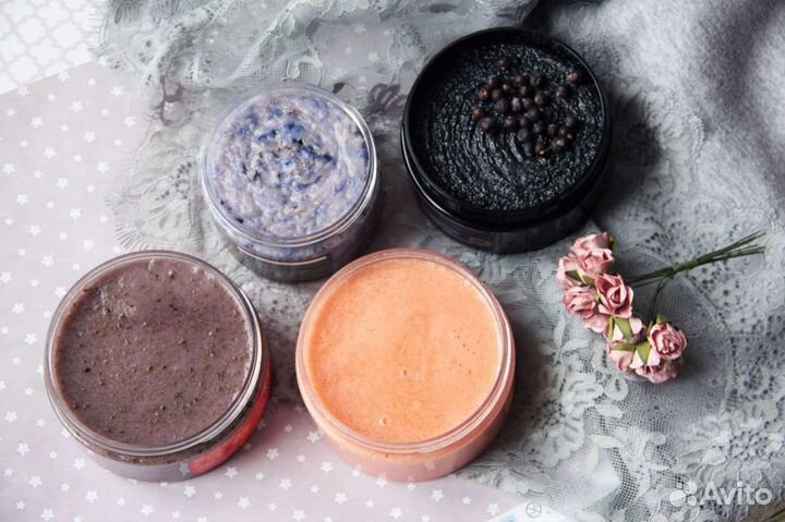 Натуральные скрабы для лица и тела