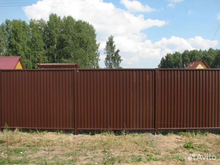 Заборы, ворота, калитки