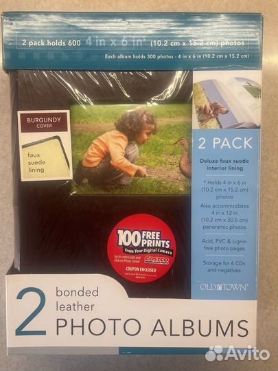 Новые 2 фотоальба в единой упаковке