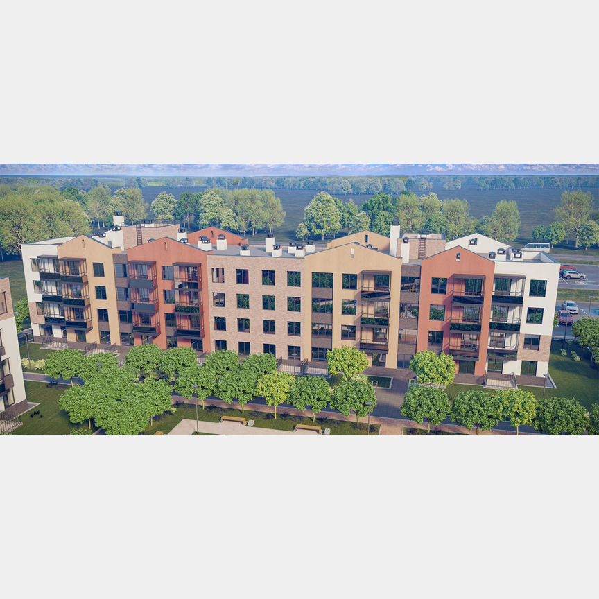 3-к. квартира, 77,2 м², 2/5 эт.