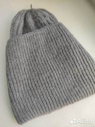 Шапка-бини зимняя женская