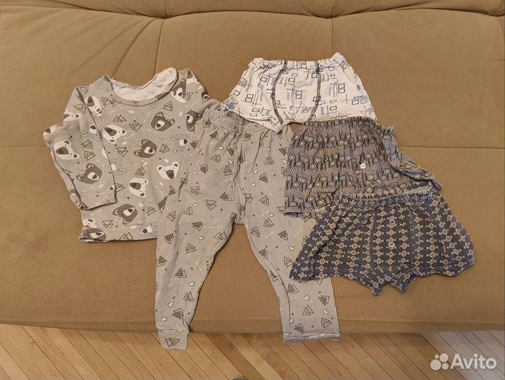 Детские вещи пакетом на мальчика 86 92 104