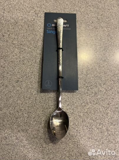 Набор ложек для коктейлей berkraft 3 шт