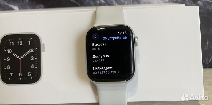 Часы apple watch se 44 mm в отличном состоянии