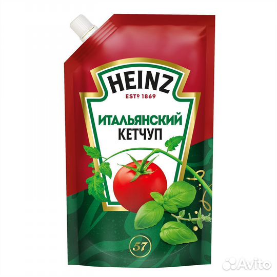 Опт - Кетчуп heinz Томатный Итальянский 350г