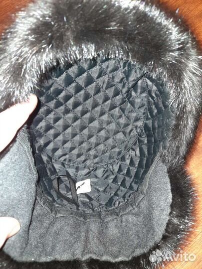 Меховая мужская кепка