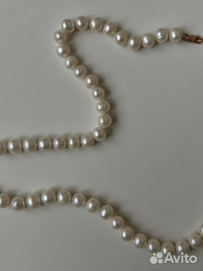 Бусы из натурального жемчуга