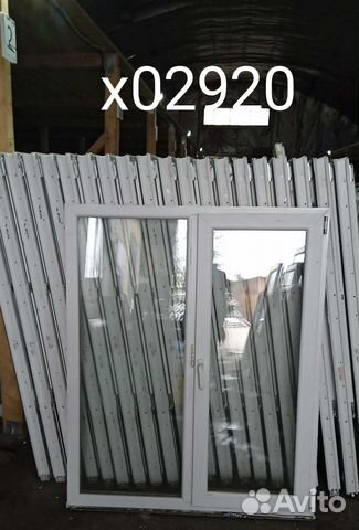 Пластиковое окно Б/У 1530(в)х1260(ш)