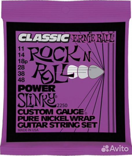 11-48 Ernie Ball 2250 Classic Pure Nickel