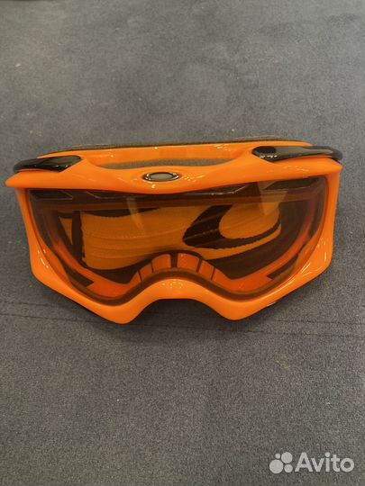 Горнолыжные очки oakley atom orng fire